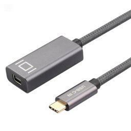 4K 60HZ USB-C / TYPE-C mâle à mini DisplayPort Femme Adapter Câble