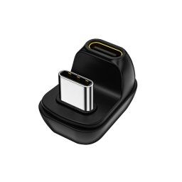 Coude en forme de U Type-C/USB-C adaptateur de charge de transfert de données mâle à femelle, forme d'interface : 2.0