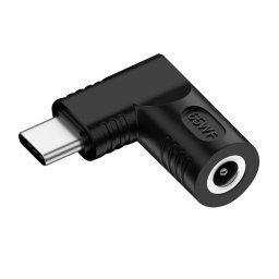 Adaptateur d'alimentation 5,5 x 2,5 mm 65 W DC vers USB-C / Type-C PD
