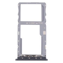 Plateau de carte SIM + plateau de carte micro SD pour T-Mobile Revvl 4+ 5062 5062W 5062Z (gris)