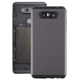 Couvercle arrière de la batterie avec objectif d'appareil photo et capteur d'empreintes digitales pour LG V20 Mini (gris)