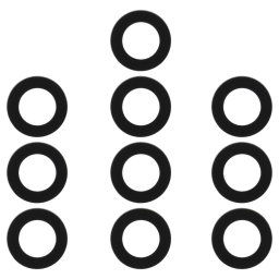 10 PCS BACK Caméra Lens pour Sony Xperia XZ2 Compact / Xperia XZ2 / XPERIA XZ3