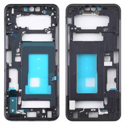 Boîtier avant Plaque de cadre du cadre LCD pour LG G8 ThinQ (noir)