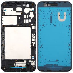 Boîtier avant plaque de cadre LCD pour LG K30 / K10 (2018) / X410 LMX410 LMX410TK (noir)