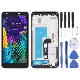 Écran LCD pour LG K30 (2019)LM-X320EMW LMX320EMW Assemblage complet du numériseur avec cadre (Noir)