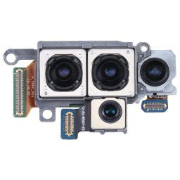 Pour Samsung Galaxy S20+/S20+ 5G SM-G985U/G986U Version US ensemble d'appareils photo d'origine (téléobjectif + profondeur + large + appareil photo principal)