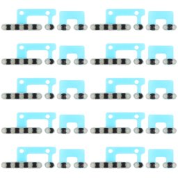 10 PCS Haut-parleur Mesh à la poussière pour iPhone 12 Pro Max (Gold)