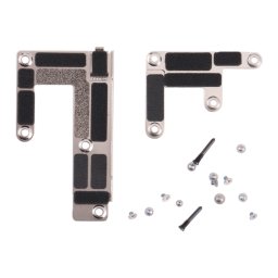 Set de feuille de fer à batterie LCD avec autocollant + vis pour iPhone 12 Pro Max