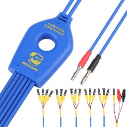 Mechanic Power Pro Câble de test d'alimentation de téléphone portable 17 en 1 pour Android