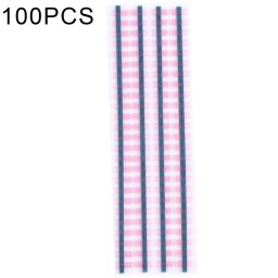 100 ensembles de dommages à l'eau de la carte mère Stickers Indicateur de garantie sur WiFi Flex Câble pour iPhone 12 PRO / 12 PRO Max / 12/12 Mini