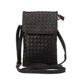 Sac de transport universel en cuir PU universel pour iPhone 6s Plus / 6 Plus, Galaxy Note 5 & Note 4 & Note 3 / Bord A8 / S6 / Bord S6 + Huawei P8 / P7 / Honor 6 Plus (Noir)