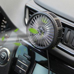 Ventilateur de refroidissement électrique de sortie d'air de voiture portable F203A
