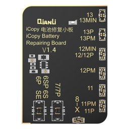 Pour iPhone 6 - 13 Pro Max Qianli iCopy Plus 2.2 programmeur de détection de réparation, modèle : module de batterie