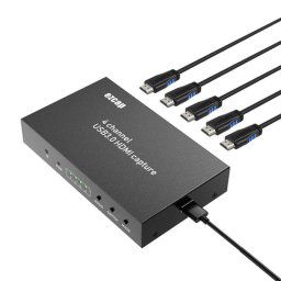 Carte de capture de jeu vidéo Ezcap 264M à quatre canaux multi-vues HDMI vers USB 3.0