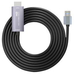 Carte de capture vidéo Z36 HDMI mâle vers USB mâle HD, longueur du câble: 2 m