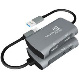 Z30 HDMI Femelle + Micro vers HDMI Femelle + Audio + Boîte de Capture Vidéo USB 2.0