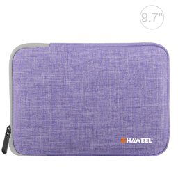 Housse de transport HAWEEL 9,7 pouces Sleeve Case Mallette, pour iPad 9,7 pouces / iPad Pro 9,7 pouces, Galaxy, Lenovo, Sony, Xiaomi, tablettes Huawei 9,7 pouces (Violet)