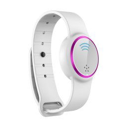 Bracelet anti-moustique électronique à ultrasons, montre Portable d'extérieur, anti-moustique (blanc)
