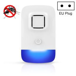 Moustiquaire ultrasonique Eectronic Mosquito Répulsif de la conversion de fréquence haute puissance Souris Répenses Spécifications: Plug UE (Blanc)