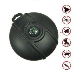 Répulsif solaire extérieur de souris répulsif portatif anti-insectes électronique multifonctionnel ultrasonique de boussole