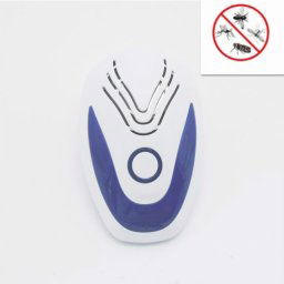 Répulsif anti-moustique électronique à ultrasons multifonctionnel, type de prise: (bleue)