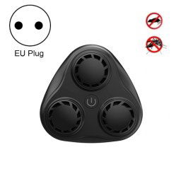 BG310 Répulsif de souris à conversion automatique de fréquence ultrasonique à 3 cornes / Répulsif contre les insectes / Répulsif contre les moustiques, Spécifications du produit: 220V (Noir)