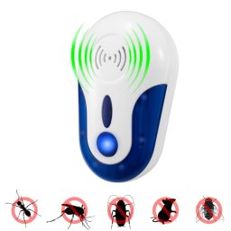 4W anti-moustique électronique ultrasonique anti-moustique rat souris cafard insecte répulsif, AC 90-250V