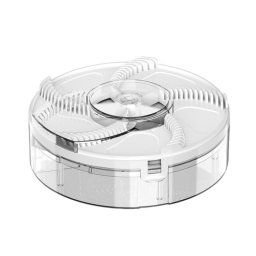 S008 Piège à mouches domestique silencieux USB anti-mouches automatique, spécification : type USB (blanc)
