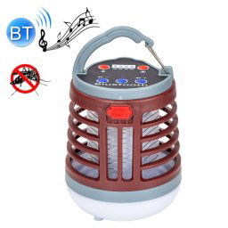 Piège à moustiques d'éclairage de charge USB audio Bluetooth (W881 marron)
