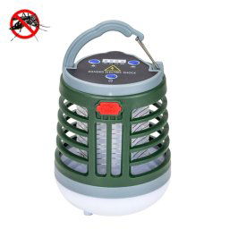 Capture de moustiques d'éclairage de charge USB extérieur (W882 vert)