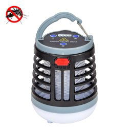 Capture de moustiques d'éclairage de charge USB extérieur (W882 noir)