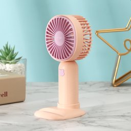Petit ventilateur portable Mini ventilateur de poche portable (rose)