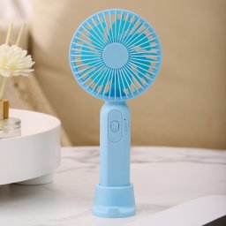 Mini ventilateur portable M9 Ventilateur de bureau de charge USB extérieur 800 mAh (bleu)