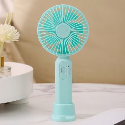 M9 Handheld Mini Fan Outdoor USB Charging Desktop Fan 800mAh (Vert)