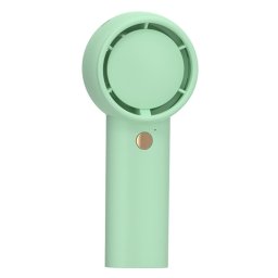 Mini ventilateur électrique portatif Turbo, petit ventilateur Portable rechargeable par USB (vert)