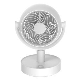Ventilateur de circulation d'air de bureau Ventilateur électrique silencieux compact de bureau domestique, style: modèle de batterie