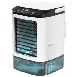 Mini ventilateur d'air froid de bureau, humidificateur de maison, ventilateur de climatisation à double pulvérisation avec prise CN