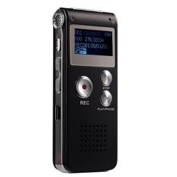 SK-012 16 Go USB Dictaphone Digital Audio Voice Enregistreur vocal avec WAV MP3 Lecteur Var Fonction (Noir)