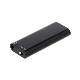 Stylo enregistreur USB 8 Go Lecteur MP3 Classe d'écoute Stylo mémoire Old Man (noir)