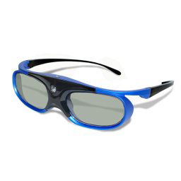 Les lunettes 3D Rechargeables à obturateur actif prennent en charge 96 HZ / 120 HZ / 144 HZ pour XGIMI Z4X Z5 H1 JmGo G1 G3 X1 BenQ Acer & DLP LINK projecteur