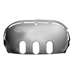 Pour Meta Quest 3 PC Coque de protection, style : coque unique (noir transparent ordinaire)