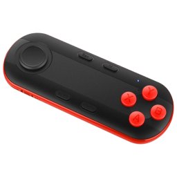 Contrôleur de manette de jeu Bluetooth sans fil intelligent 3D VR lunettes de réalité virtuelle Joystick télécommandes compatibles avec Android / IOS (noir)