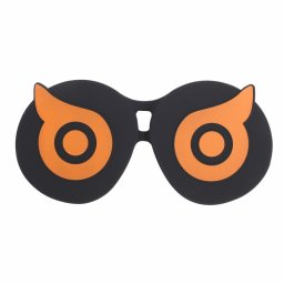 Pour PICO 4 Hifylux PC-ZF23 Owl Lens Protector Dust Scratch VR Lunettes Étui en silicone (Orange)