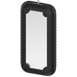 Pour Apple Vision Pro Accessoires Power Bank Storage Étui de protection en silicone (noir)