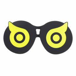 Pour PICO 4 Hifylux PC-ZF23 Owl Lens Protector Dust Scratch VR Lunettes Étui en silicone (Jaune)