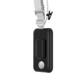 Pour Apple Vision Pro support de boîtier de batterie PC avec clip de ceinture et bandoulière accessoire de casque VR (noir)