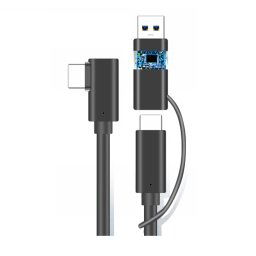 USB3.2 Gen1 VR Link Streamline pour Oculus Quest 2, modèle : C-C+USB3.1 5M