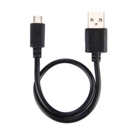 2 cœurs 20 fils de cuivre micro USB au câble de charge USB 2.0, longueur de câble: environ 30 cm