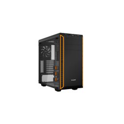 be quiet! PURE BASE 600 orange avec fenêtre, boîtier