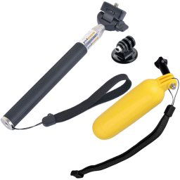 Ensemble de trépied à bobine flottante Monopode + 1 en 1 Selfie Stick pour GoPro HERO4 / 3 + / 3/2/1 / SJ4000